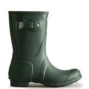 Hunter Women's Original Short Rain Boots in Hunter Green